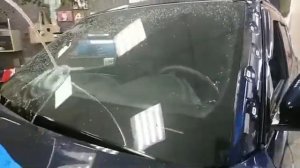 ЗАЩИТА ЛОБОВОГО СТЕКЛА INFINITY QX-80 ПЛЁНКОЙ NEVER SCRATCH