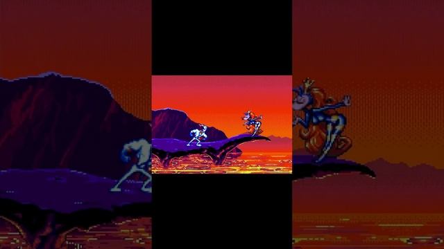 Финальная сцена Earthworm Jim (Sega Mega Drive / Genesis)