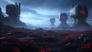 💿👽Scarlite_ Ethereal Ambient Sci Fi Music for Exploring the Enigmatic Red Ecosystem