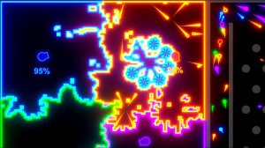43. Битва за территорию неон | Neon Marble Territory War | Кто победит?