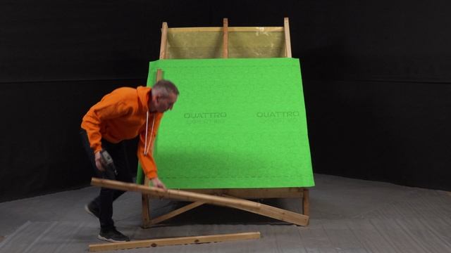 Гидроизоляционная мембрана для кровли  "QUATTRO EXPERT 180" трехслойная  супердиффузионная мембрана