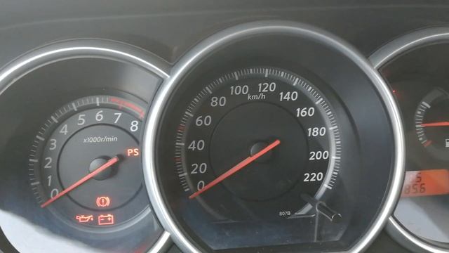 Сброс ошибки check engine в Nissan Tiida. смотреть онлайн