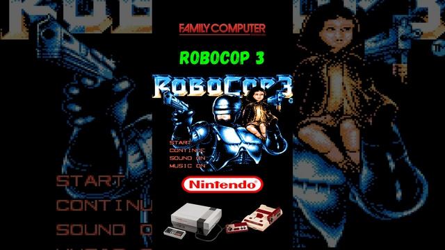 RoboCop 3 , Музыка просто огонь | NES / Famicom / Dandy.