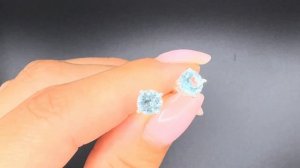 Топаз пусеты ТОП028