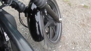 Harley Davidson Street XG750 мотоцикл работа двигателя на холостых