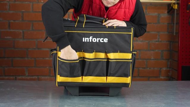 Сумка на колесах 27 карманов Inforce 11-25-17