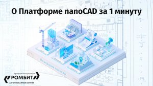 О Платформе nanoCAD за 1 минуту