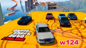 Паркур на Mercedes и Mustang в GTA V OnLine