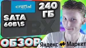 ПРОВЕРЕННЫЙ ГОДАМИ ССД ДИСК НА 240 ГБ | CRUCIAL BX500 240 GB SATA 6GB\S | ОБЗОР | КРУШИАЛ SSD