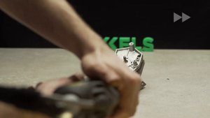 Лазерная очистка алюминиевой детали