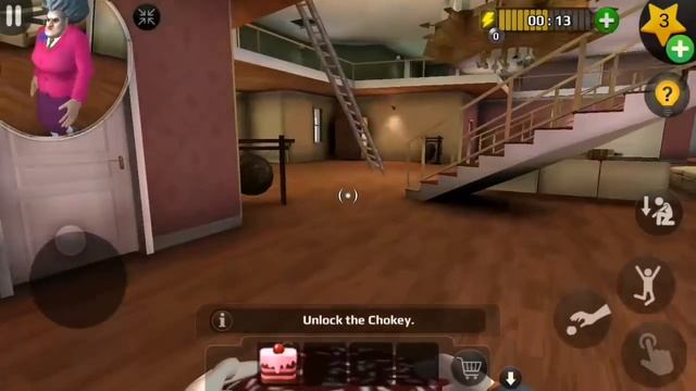 Scary Teacher 3D Version 5.4.1 | Miss T Stops Nick From Saving The Cat смотреть онлайн