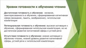 Развитие интереса и способности к чтению у дошкольников 6-7 лет. Учитель-логопед И.Н.Карачевцева