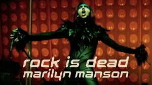 Marilyn Manson - Rock Is Dead (Official Music Video HD/4K)