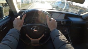 2018 LEXUS IS300 POV TEST DRIVE