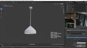 Архитектурная визуализация (Blender + Substance) красим vertex на подвесных светильниках  (84)