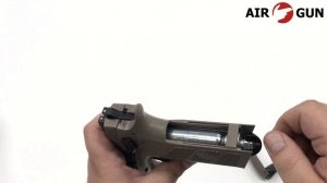 Пневматический пистолет ASG CZ P-09 FDE пулевой blowback 4,5 мм