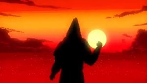 Jesus beats up judas with minos prime theme in background