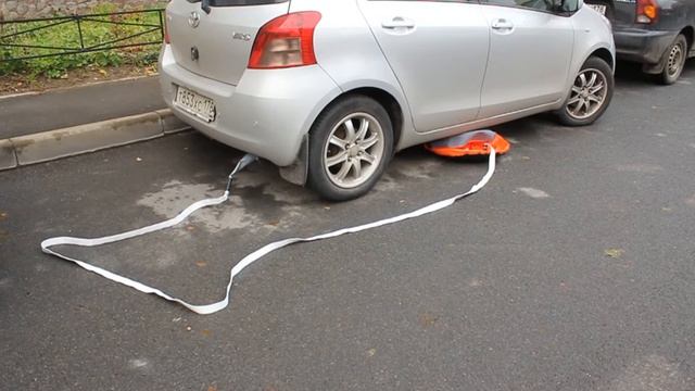 Купил хрень, а она реально работает! Надувной домкрат Слон.