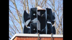 Federal Signal EOWS*1212 Prototype Siren Test (Audio) | Full Alert + Ambience | Hamlet, OH | 1/1/20