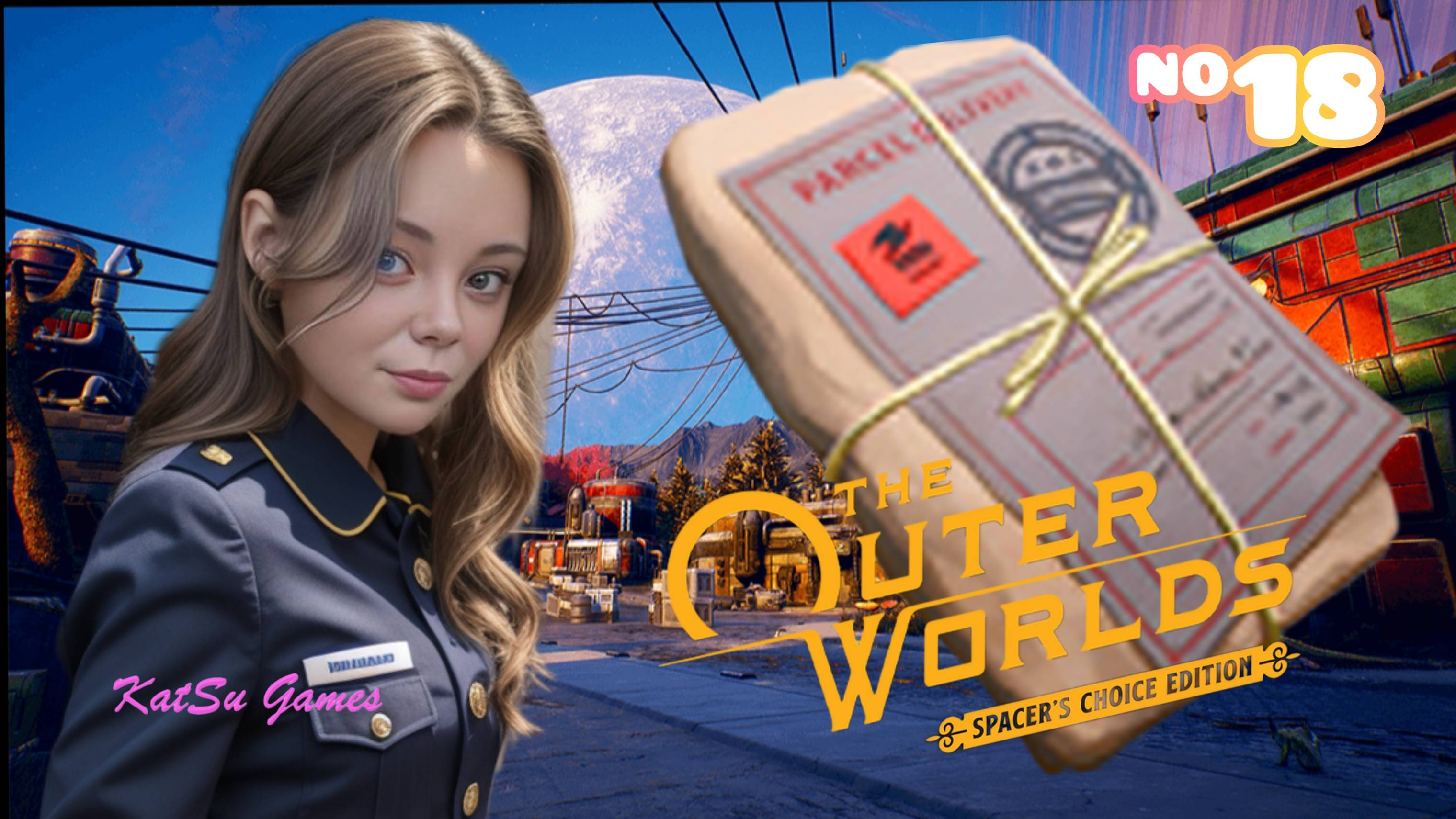 НАМ ПРИСЛАЛИ ПОСЫЛКУ⇒THE OUTER WORLDS SPACER'S CHOICE EDITION #18