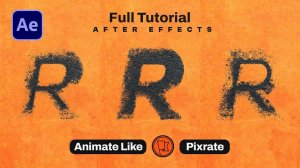 Создавайте неровную текстовую анимацию, как Pixrate в After Effects - без плагинов