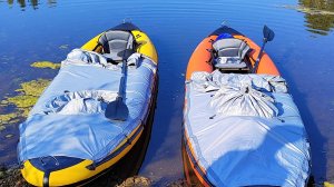 Сплав по реке Тверца на байдарках через Торжок за два дня с ночевкой 14.09.2024