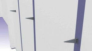 Монтаж лотка на кронштейн КР3