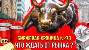 Хроника №73. Прогноз S&P500, Nasdaq, РТС, MOEX, USD/RUB, Bitcoin.