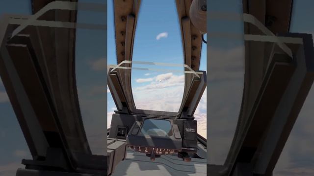 F-100D Super Sabre поражает цель, War Thunder, VR.