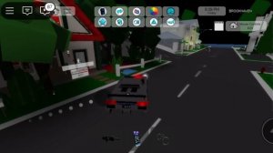 Играю в BROOKHAVEN "ROBLOX" Стал полицейским