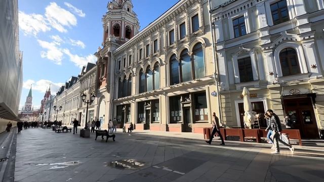 Прогулка по Москве - Кремль, Красная площадь - прогулка по городу с реальными звуками