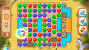 GardenScapes уровень 11991 без бустеров