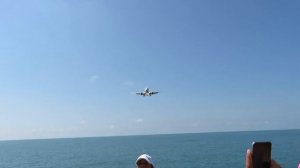 Дубай - Батуми. 737-8KN(WL) (A6-FEB). Споттинг в Батуми.