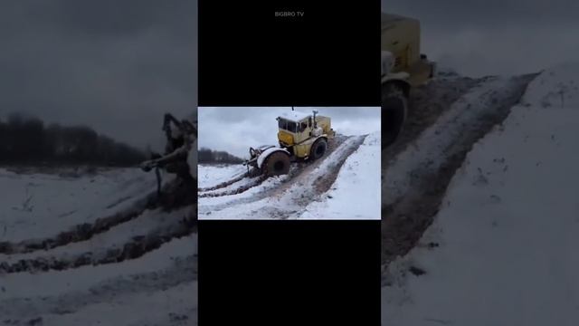 КИРОВЕЦ #shorts #funnyshorts #tractor #ссср #tiktok #top #trending #кировец #к700 #offroad #bigbrotv