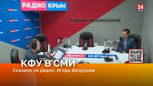 Сказано на радио. Игорь Вахрушев