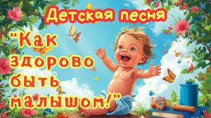 Детская песня "Как здорово быть малышом!"