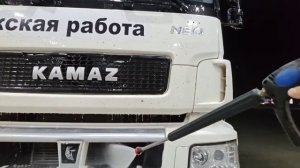 новый сменщик. помыл радиатор. #automobile #камаз