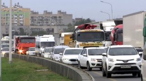 В Автодоре сообщили, когда закончатся пробки на Восточном обходе Краснодара