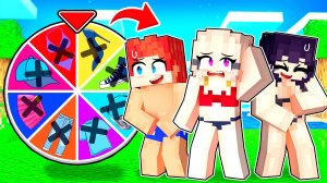 НАШЁЛ КОЛЕСО БЕЗ ОДЕЖДЫ В МАЙНКРАФТ С БЕЗУМНЫМИ ФАНАТКАМИ!