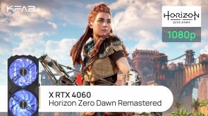 KFA2 X GeForce RTX 4060 Black | Horizon Zero Dawn Remastered | 1080p (Full HD) разрешение