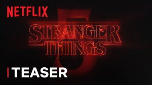 Stranger Things TV Series, Season 5 - Official Title Teaser | Netflix