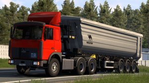 80 / ETS 2 1.51 / МАЗ 6422 / Алтай - дальнобой.