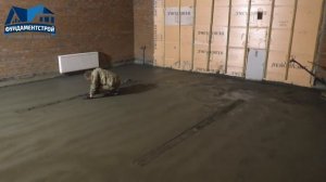 Какой пол выбрать для гаража? Топпинговый пол. Шлифуем вертолетами.