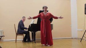 Цыганская песня из оперы Бизе Кармен. Поет Ольга Гончарова.