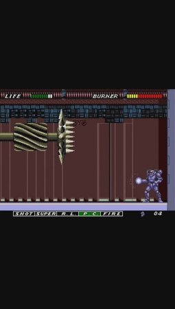 Босс 7 "Тактический комплекс" ESWAT: City Under Siege (Sega Mega Drive / Genesis)