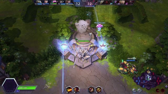 "Heroes of the Storm"   Лютый бой  D .v .a