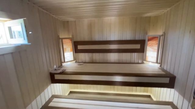 Обзор дом-бани 50 м2 с двумя спальными комнатами Проект № 3 (7х7,2) смотреть онлайн