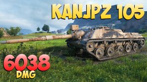 KanJPz 105 - 6 Фрагов 6K Урона - Старший брат! - Мир Танков