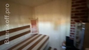 Баня из бруса 7*7,2м с двумя спальными комнатами.
