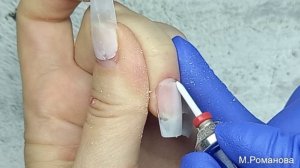 Кривое наращивание ГЕЛЕВЫМИ ТИПСАМИ. Неудачный маникюр! #маникюр #наращивание #типсы